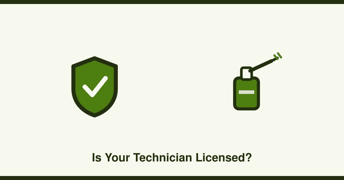 What does a pest control licence mean in your state, and how do you check it?