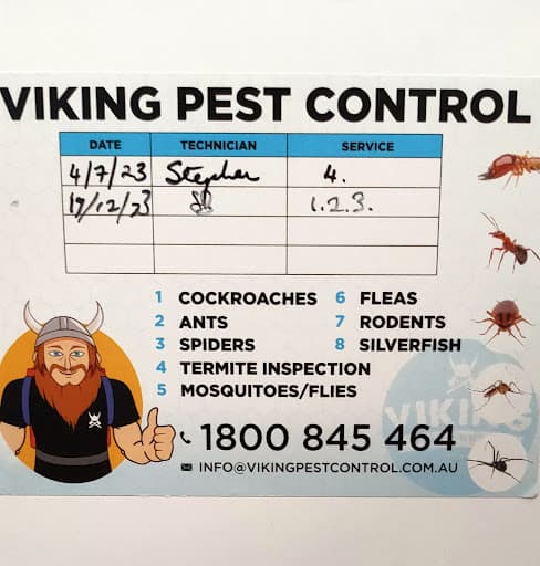 Viking Pest Control — Customer photo