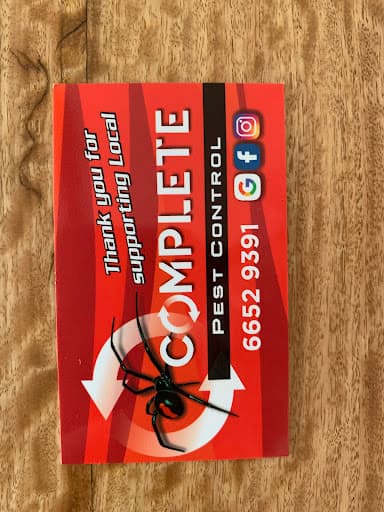 Complete Pest Control — Customer photo